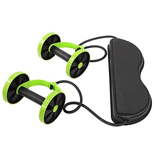 VGEBY1 Rodillo de Rueda AB, Ejercitador para músculos Abdominales Equipo de Ejercicio físico en casa para Gimnasio de Ruedas Abdominales para un Entrenamiento Ejercicios básicos VGEBY1 Rodillo de Rueda AB, Ejercitador para músculos Abdominales Equipo de Ejercicio físico en casa para Gimnasio de Ruedas Abdominales para un Entrenamiento Ejercicios básicos