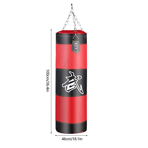 VGEBY1 Saco de Boxeo, Guantes de Boxeo MMA Muay Thai Kick Boxing Artes Marciales con Soporte Pared Cadena Guantes Punching Bag Soporte para Colgar Saco de Boxeo(1m-Rouge) VGEBY1 Saco de Boxeo, Guantes de Boxeo MMA Muay Thai Kick Boxing Artes Marciales con Soporte Pared Cadena Guantes Punching Bag Soporte para Colgar Saco de Boxeo(1m-Rouge)