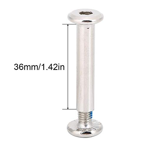 VGEBY1 Tornillos de Patinaje de 10 Piezas, Rueda de patín en línea Tornillo de Hierro Rueda de patín de Repuesto(31mm) VGEBY1 Tornillos de Patinaje de 10 Piezas, Rueda de patín en línea Tornillo de Hierro Rueda de patín de Repuesto(31mm)