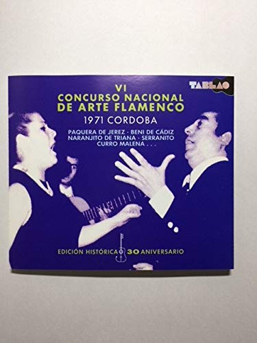 VI Concurso Nacional de Arte Flamenco 1971 Cordoba