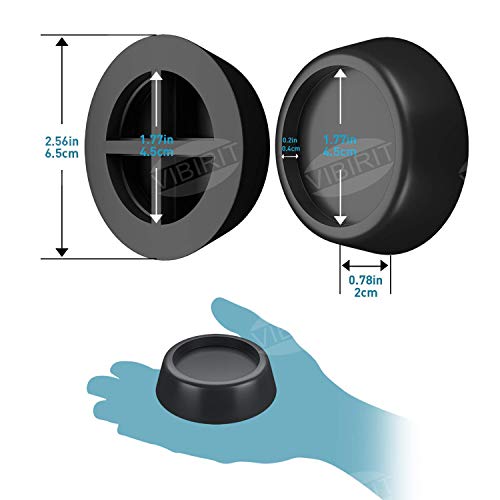 VIBIRIT Amortiguador de Vibraciones para Lavadora y Secadora Lavadora Pies Pad Almohadilla de Goma antivibración de bajo Ruido para Lavadora y Secadora VIBIRIT Amortiguador de Vibraciones para Lavadora y Secadora Lavadora Pies Pad Almohadilla de Goma antivibración de bajo Ruido para Lavadora y Secadora