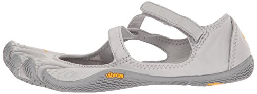 Vibram Fivefingers 18W7202 V-Soul, Zapatillas de Deporte Mujer, Plateado, Plateado, Gris Claro, 42 EU