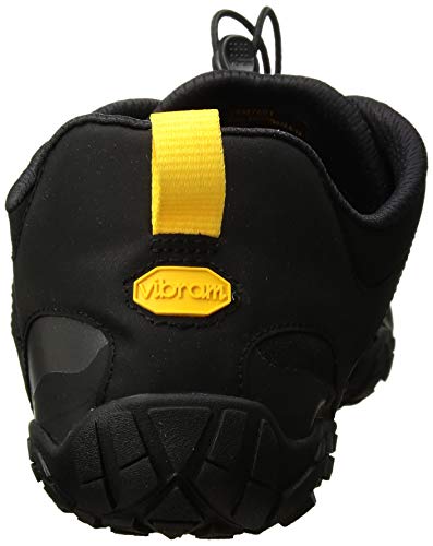 Vibram Fivefingers 19M7601 V 2.0, Zapatillas de Trail Running Hombre, Negro y Amarillo, 43 EU