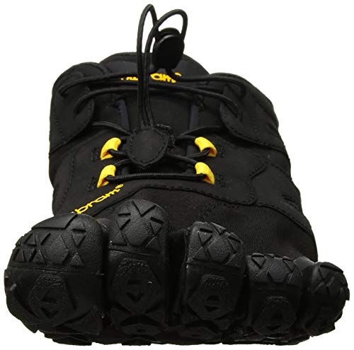 Vibram Fivefingers 19M7601 V 2.0, Zapatillas de Trail Running Hombre, Negro y Amarillo, 43 EU