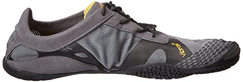 Vibram FiveFingers Kso Evo, Zapatillas de Deporte Exterior, Hombre, Gris (Grey/Black), 38 EU