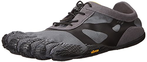 Vibram FiveFingers Kso Evo, Zapatillas de Deporte Exterior, Hombre, Gris (Grey/Black), 38 EU