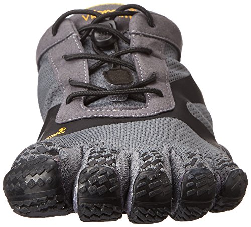 Vibram FiveFingers Kso Evo, Zapatillas de Deporte Exterior, Hombre, Gris (Grey/Black), 38 EU