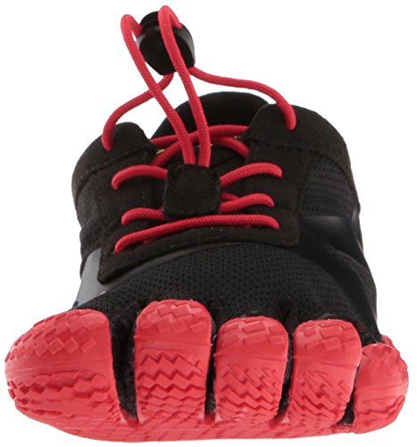 Vibram Fivefingers KSO EVO, Zapatillas de Deporte Hombre, Negro (Black/Red Black/Red), 40 EU