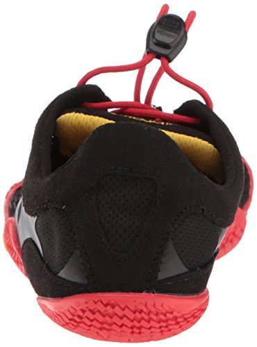 Vibram Fivefingers KSO EVO, Zapatillas de Deporte Hombre, Negro (Black/Red Black/Red), 40 EU