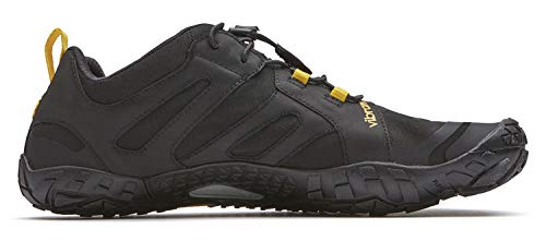 Vibram FiveFingers V-Trail 2.0 - Calcetines con dedos para hombre, talla 46, color negro y amarillo