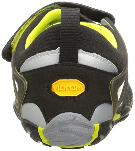 Vibram Fivefingers V-Train, Zapatillas de Deporte Hombre, Negro (Black/Green Black/Green), 42/42.5 EU Vibram Fivefingers V-Train, Zapatillas de Deporte Hombre, Negro (Black/Green Black/Green), 42/42.5 EU