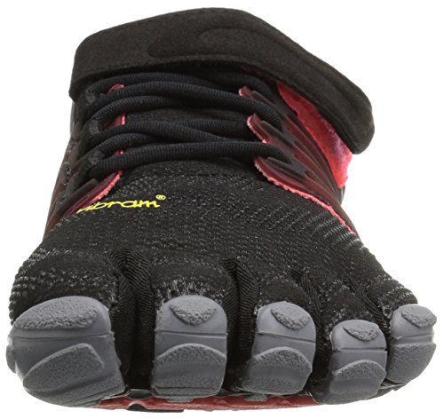 Vibram Fivefingers V-Train, Zapatillas de Deporte Mujer, Negro (Black/Coral/Grey Black/Coral/Grey), 36 EU