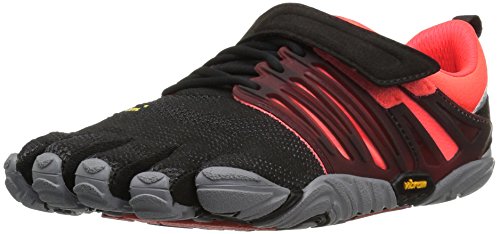 Vibram Fivefingers V-Train, Zapatillas de Deporte Mujer, Negro (Black/Coral/Grey Black/Coral/Grey), 36 EU