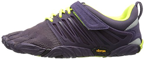 Vibram Fivefingers V-Train, Zapatillas de Deporte para Mujer, Multicolor (Nightshade/Safety Yellow 17w6606), 41 EU