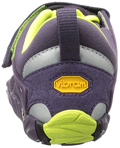 Vibram Fivefingers V-Train, Zapatillas de Deporte para Mujer, Multicolor (Nightshade/Safety Yellow 17w6606), 41 EU