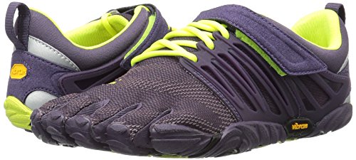 Vibram Fivefingers V-Train, Zapatillas de Deporte para Mujer, Multicolor (Nightshade/Safety Yellow 17w6606), 41 EU Vibram Fivefingers V-Train, Zapatillas de Deporte para Mujer, Multicolor (Nightshade/Safety Yellow 17w6606), 41 EU