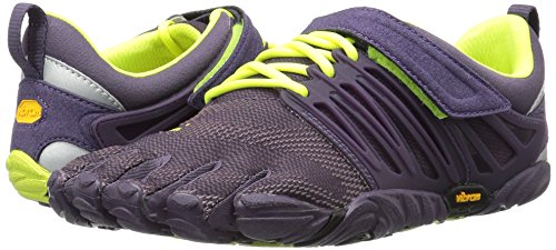 Vibram Fivefingers V-Train, Zapatillas de Deporte para Mujer, Multicolor (Nightshade/Safety Yellow 17w6606), 41 EU