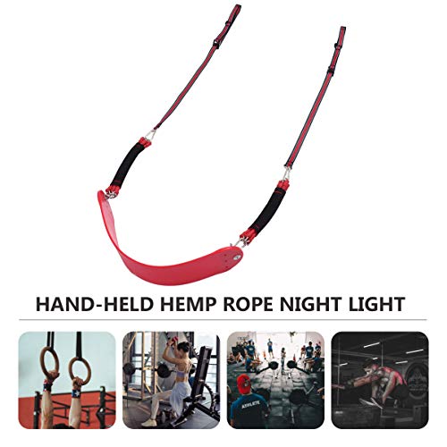 VICASKY 1 Juego de Correas de Fitness AB Tirar hacia Arriba Correas Colgantes AB Slings Correas Ayuda para Las Piernas Cinturón de Entrenamiento de Músculos Abdominales para Gimnasio de