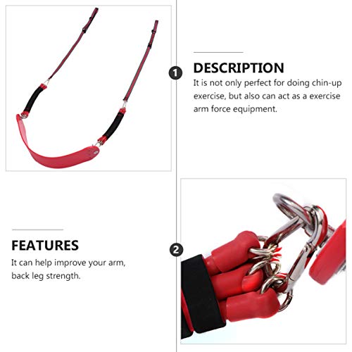 VICASKY 1 Juego de Correas de Fitness AB Tirar hacia Arriba Correas Colgantes AB Slings Correas Ayuda para Las Piernas Cinturón de Entrenamiento de Músculos Abdominales para Gimnasio de VICASKY 1 Juego de Correas de Fitness AB Tirar hacia Arriba Correas Colgantes AB Slings Correas Ayuda para Las Piernas Cinturón de Entrenamiento de Músculos Abdominales para Gimnasio de