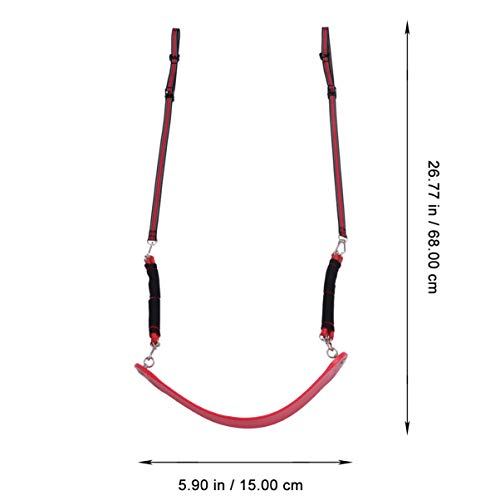 VICASKY 1 Juego de Correas de Fitness AB Tirar hacia Arriba Correas Colgantes AB Slings Correas Ayuda para Las Piernas Cinturón de Entrenamiento de Músculos Abdominales para Gimnasio de VICASKY 1 Juego de Correas de Fitness AB Tirar hacia Arriba Correas Colgantes AB Slings Correas Ayuda para Las Piernas Cinturón de Entrenamiento de Músculos Abdominales para Gimnasio de