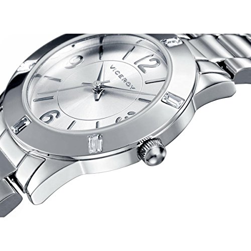 Viceroy 40922-05 FMB_BM - Reloj analógico de cuarzo para mujer, plateado