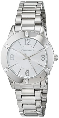 Viceroy 40922-05 FMB_BM - Reloj analógico de cuarzo para mujer, plateado