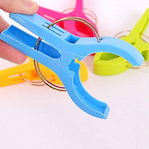 Vicloon 12Pcs Pinzas de Toalla de Playa Grande Fuerte Clips Plástico,Resistente Clips Brillante Color Pinza de la Ropa,Resistentes al Viento,para la Ropa Pesada Vicloon 12Pcs Pinzas de Toalla de Playa Grande Fuerte Clips Plástico,Resistente Clips Brillante Color Pinza de la Ropa,Resistentes al Viento,para la Ropa Pesada