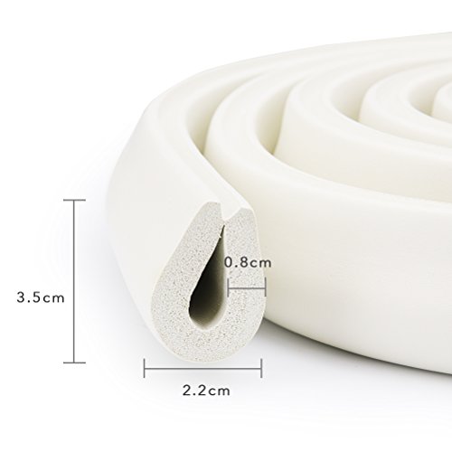 Vicloon Protectores para Bordes, 2M * 2 Conjunto Protector Espuma, Muebles, Súper Pruebas en Pantalla y la Seguridad para el Bebé, Suave Protectores para Bordes (Marfil Blanco) Vicloon Protectores para Bordes, 2M * 2 Conjunto Protector Espuma, Muebles, Súper Pruebas en Pantalla y la Seguridad para el Bebé, Suave Protectores para Bordes (Marfil Blanco)