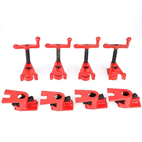 Victool Abrazaderas para carpinteros de Madera Juego de Abrazaderas para Tubos, 4 Juegos Juego de Abrazaderas de Metal de Madera de Hierro de liberación rápida, Base Ancha, 3/4 '' Victool Abrazaderas para carpinteros de Madera Juego de Abrazaderas para Tubos, 4 Juegos Juego de Abrazaderas de Metal de Madera de Hierro de liberación rápida, Base Ancha, 3/4 ''