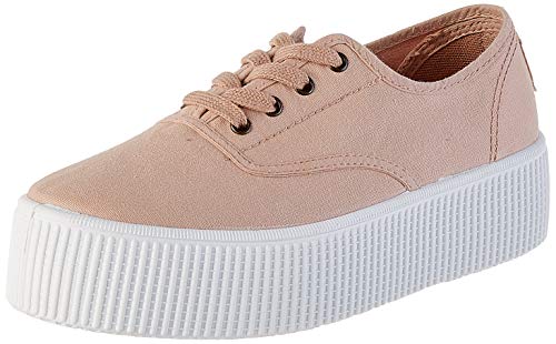 Victoria 1915 Doble Lona Tintado, Zapatillas de Béisbol Unisex Adulto, Rosa (Ballet 495), 36 EU