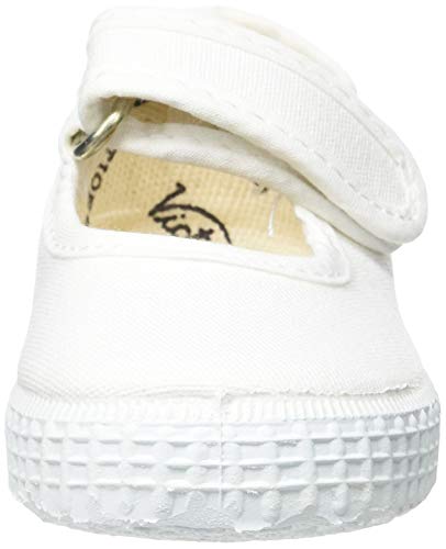 Victoria 1915 Velcro Lona, Zapatillas Unisex niños, Blanco (Blanco 20), 21 EU