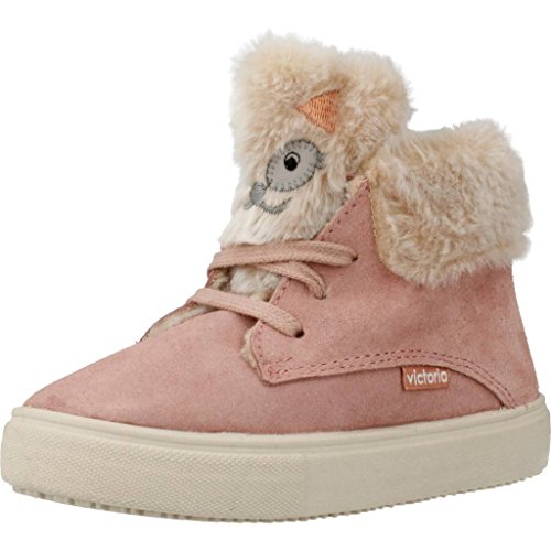 Victoria Bota Serraje Animales, Zapatillas Unisex Niños, Beige (Ballet 495), 24 EU