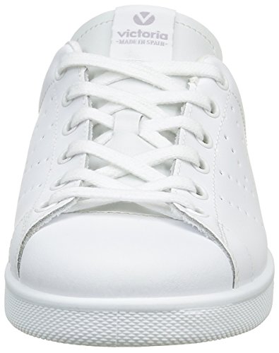 Victoria Deportivo Basket Piel - Zapatillas de Deporte Unisex, color Blanco, talla 40