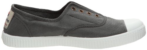 Victoria Inglesa Elastico Tenido Punt - Zapatillas de deporte de tela para mujer, Gris, 37 Victoria Inglesa Elastico Tenido Punt - Zapatillas de deporte de tela para mujer, Gris, 37