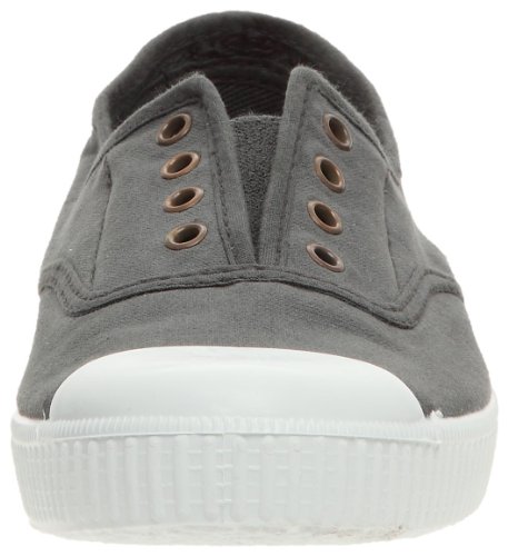 Victoria Inglesa Elastico Tenido Punt - Zapatillas de deporte de tela para mujer, Gris, 37 Victoria Inglesa Elastico Tenido Punt - Zapatillas de deporte de tela para mujer, Gris, 37