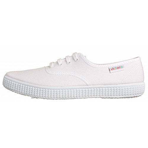 Victoria Inglesa Lona 6613, Zapatillas de Tela Unisex, Blanco (20 Blanco), 40