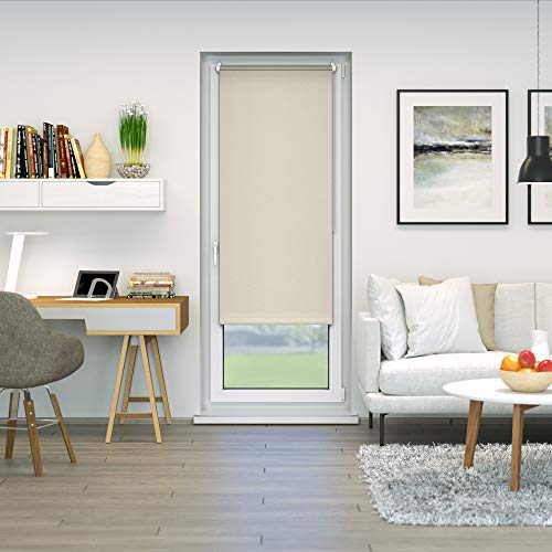 Victoria M. Tenebra Estor Opaco, 65 x 160 cm (Ancho x Alto), Blanco Crema Victoria M. Tenebra Estor Opaco, 65 x 160 cm (Ancho x Alto), Blanco Crema