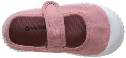 Victoria Mercedes Velcro Tintada, Zapatillas Unisex Niños, Rosa (Nude), 28 EU