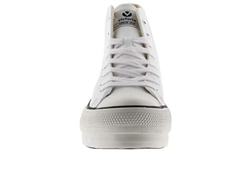 victoria Plataforma VICTORIA Basket Doble Botin Vegana 1061107-WOMEN para Niñas Adolescentes Blanco 38 victoria Plataforma VICTORIA Basket Doble Botin Vegana 1061107-WOMEN para Niñas Adolescentes Blanco 38