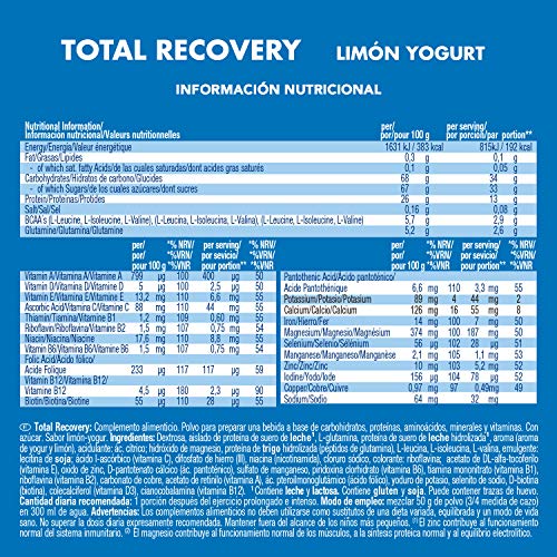 Victory Endurance Total Recovery, Yogurt Limón - 750 g