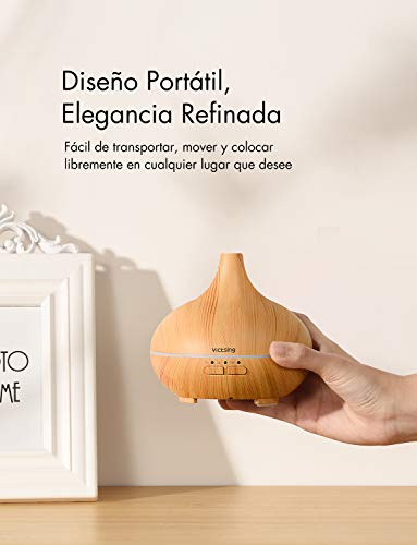 VicTsing 150ml Difusor Aceites Esenciales para Aromaterapia,Diufusor de Aromas Humidificadores de niebla fría con Apagado Automático sin Agua para Yoga, Oficina, Spa, Dormitorio,Amarillo VicTsing 150ml Difusor Aceites Esenciales para Aromaterapia,Diufusor de Aromas Humidificadores de niebla fría con Apagado Automático sin Agua para Yoga, Oficina, Spa, Dormitorio,Amarillo