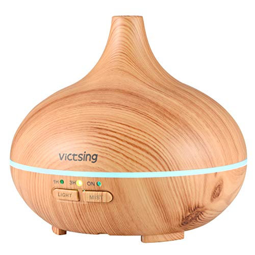 VicTsing 150ml Difusor Aceites Esenciales para Aromaterapia,Diufusor de Aromas Humidificadores de niebla fría con Apagado Automático sin Agua para Yoga, Oficina, Spa, Dormitorio,Amarillo VicTsing 150ml Difusor Aceites Esenciales para Aromaterapia,Diufusor de Aromas Humidificadores de niebla fría con Apagado Automático sin Agua para Yoga, Oficina, Spa, Dormitorio,Amarillo