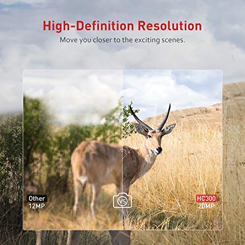Victure Cámara de Caza Nocturna 20MP 1080P con Diseño Impermeable IP66 Cámara de Fototrampeo con Detección de Acción LED IR Sin Brillo para Seguimiento Cinegético de Fauna Victure Cámara de Caza Nocturna 20MP 1080P con Diseño Impermeable IP66 Cámara de Fototrampeo con Detección de Acción LED IR Sin Brillo para Seguimiento Cinegético de Fauna
