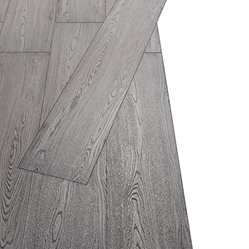 vidaXL 18x Lamina Suelo 5,26m² PVC 2mm Gris Oscuro Baldosa Loseta Tarima vidaXL 18x Lamina Suelo 5,26m² PVC 2mm Gris Oscuro Baldosa Loseta Tarima
