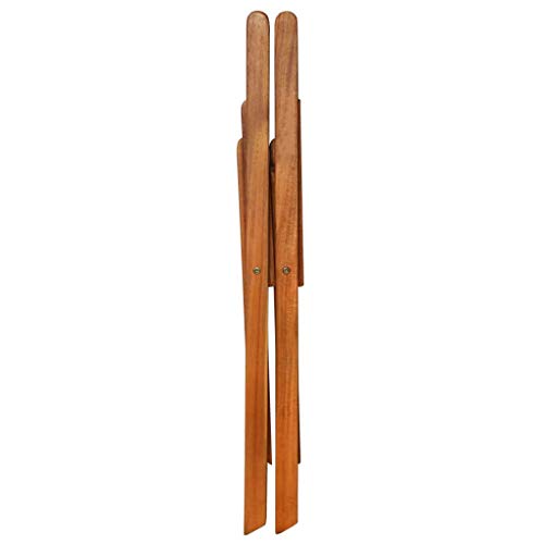 vidaXL 2X Acacia Sillas Plegables Madera Jardín Patio Terraza Cocina Comedor vidaXL 2X Acacia Sillas Plegables Madera Jardín Patio Terraza Cocina Comedor
