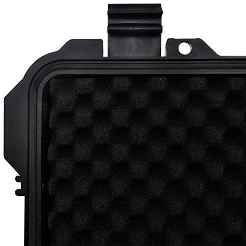 vidaXL Caja para Pistola Plástico Moldeado Impermeable Maletín de Transporte