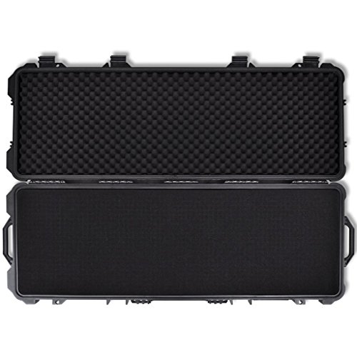 vidaXL Caja para Pistola Plástico Moldeado Impermeable Maletín de Transporte