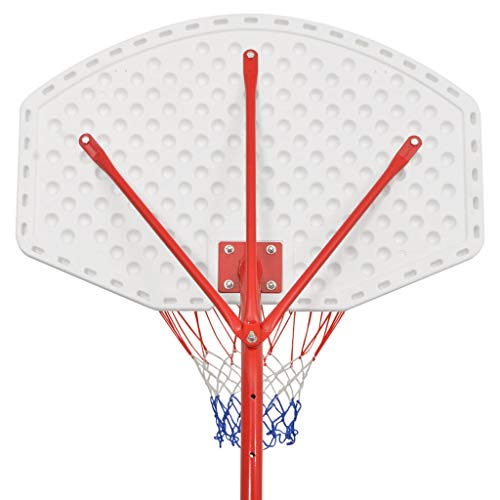 vidaXL Canasta de Baloncesto Aro Red Cesta Juego al Aire Libre para Adultos Niños Practicar Tiro Sistema de Ejercicios de Jardín Terraza Patio Exterior vidaXL Canasta de Baloncesto Aro Red Cesta Juego al Aire Libre para Adultos Niños Practicar Tiro Sistema de Ejercicios de Jardín Terraza Patio Exterior