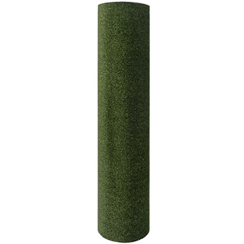 vidaXL Césped Artificial de Color Verde Material Hierba PP Tamaño 1x5 m/7-9 mm vidaXL Césped Artificial de Color Verde Material Hierba PP Tamaño 1x5 m/7-9 mm