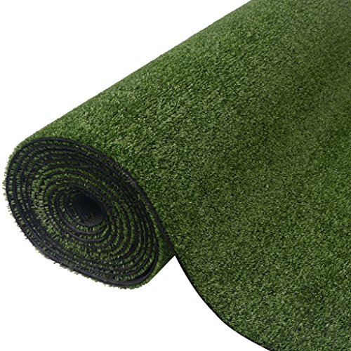 vidaXL Césped Artificial de Color Verde Material Hierba PP Tamaño 1x5 m/7-9 mm vidaXL Césped Artificial de Color Verde Material Hierba PP Tamaño 1x5 m/7-9 mm
